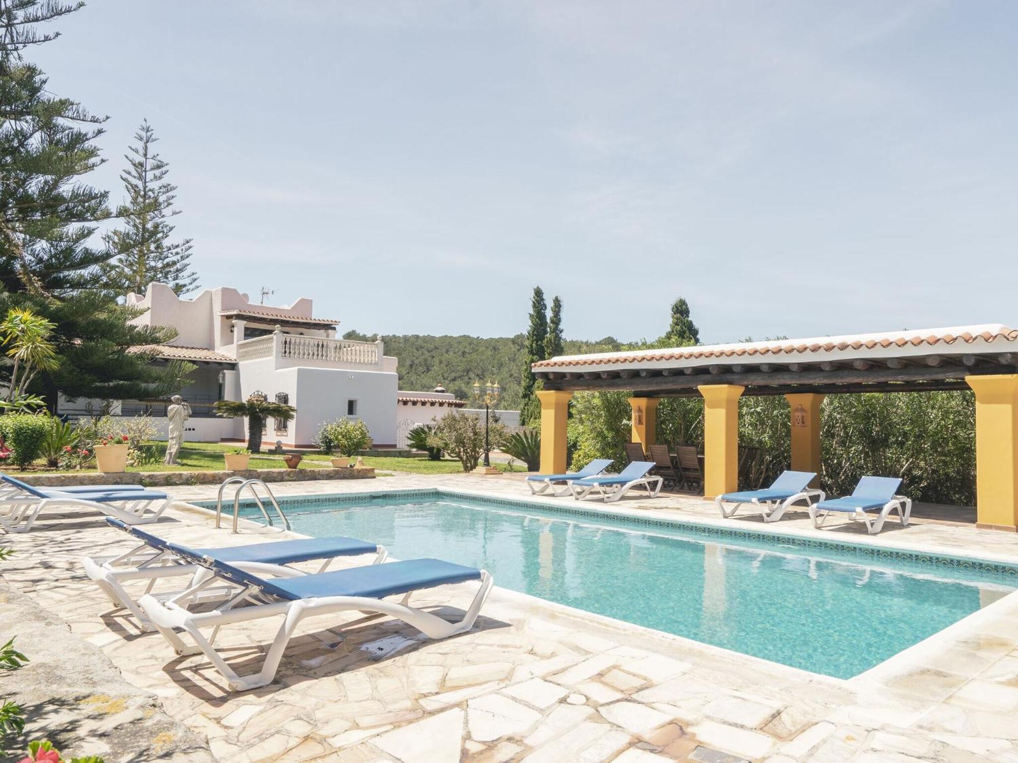 Вилла Mansion In Santa Eulalia Del Rio With Private Pool Экстерьер фото