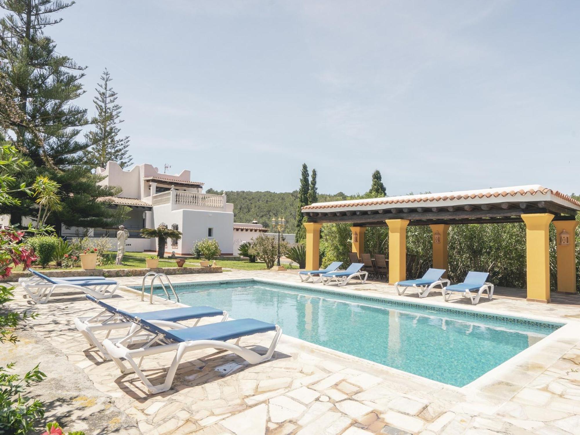 Вилла Mansion In Santa Eulalia Del Rio With Private Pool Экстерьер фото