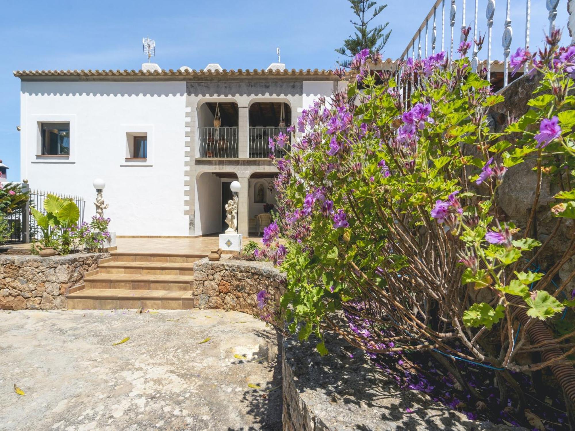 Вилла Mansion In Santa Eulalia Del Rio With Private Pool Экстерьер фото